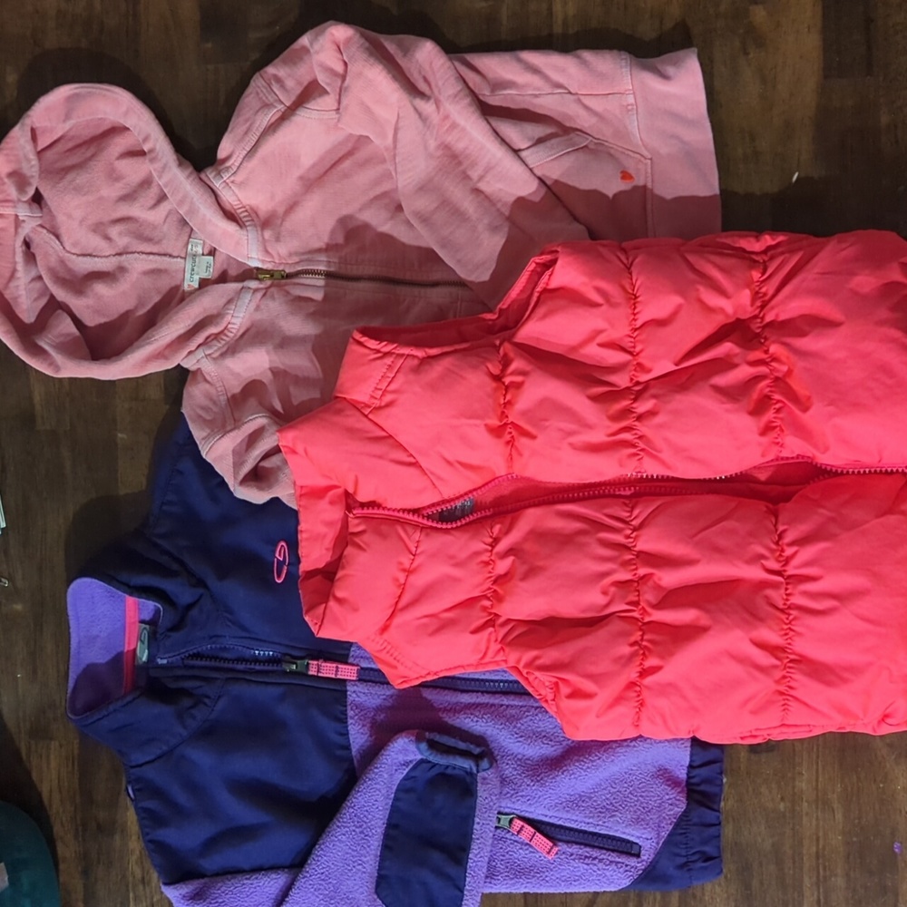Set of 3 girls outerwear mixed brands